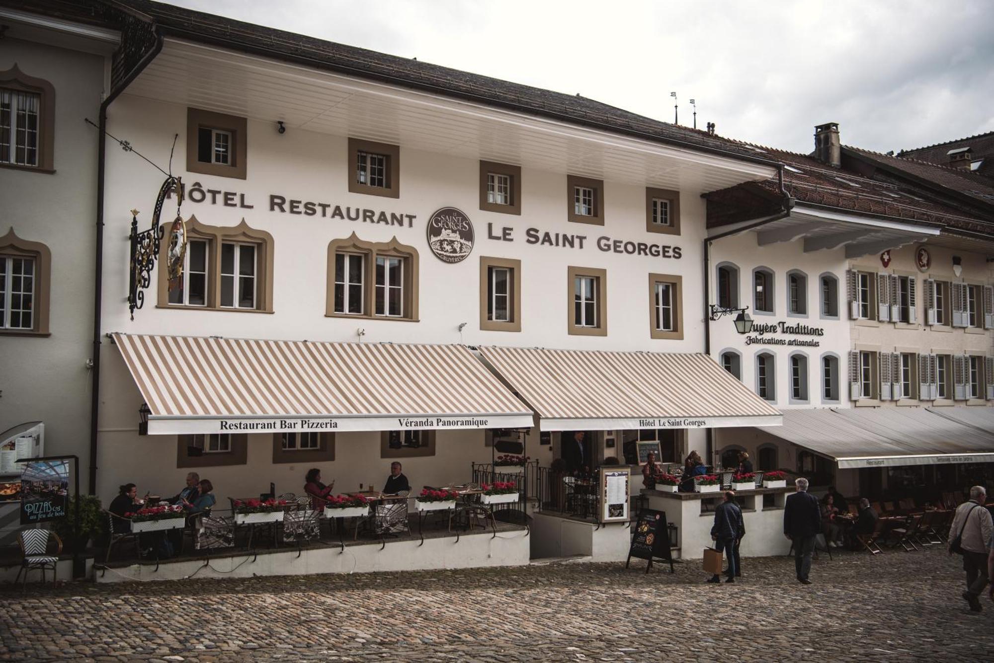 Hotel Le Saint Georges Greyerz Exterior foto